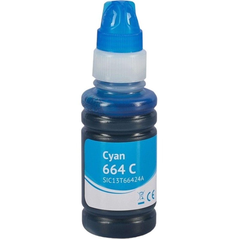 Чернила Sakura C13T66424A (664 C) гол. для Epson L100/200/300 Чернила Sakura C13T66424A (664 C) гол. для Epson L100/200/300