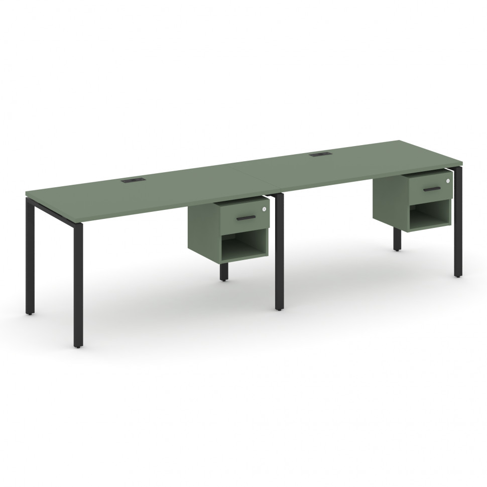 Concept Рабочая станция односторонняя с подвес. тумбами 2 места CN.ORS-120 B Кобо/Металл Черный 3160 Concept Рабочая станция односторонняя с подвес. тумбами 2 места CN.ORS-120 B Кобо/Металл Черный 3160