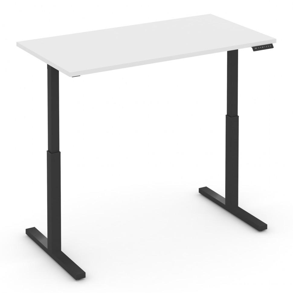 Move up Стол электроподъемный MV.SE-3.7 Белый Бриллиант/Металл Черный 1380*720*720-1190 Move up Стол электроподъемный MV.SE-3.7 Белый Бриллиант/Металл Черный 1380*720*720-1190