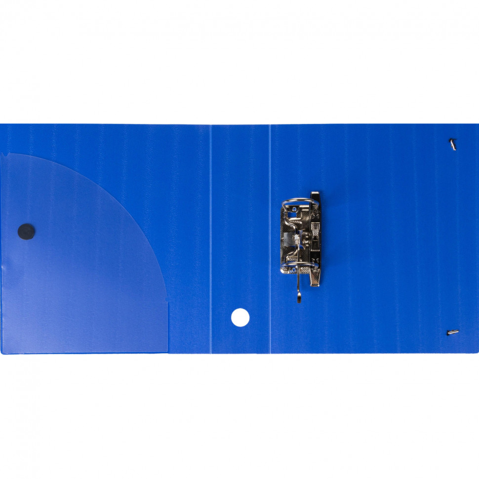 Папка-регистратор А4 80мм Attache на резинке, полифом, синий