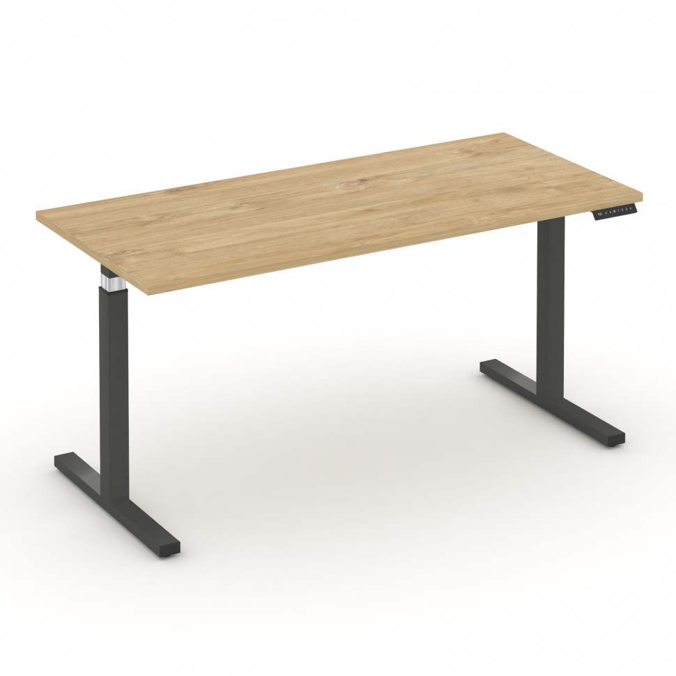 Move up Стол электроподъемный MV.SE-4.7 Тиквуд Светлый/Металл Антрацит 1580*720*720-1190 Move up Стол электроподъемный MV.SE-4.7 Тиквуд Светлый/Металл Антрацит 1580*720*720-1190