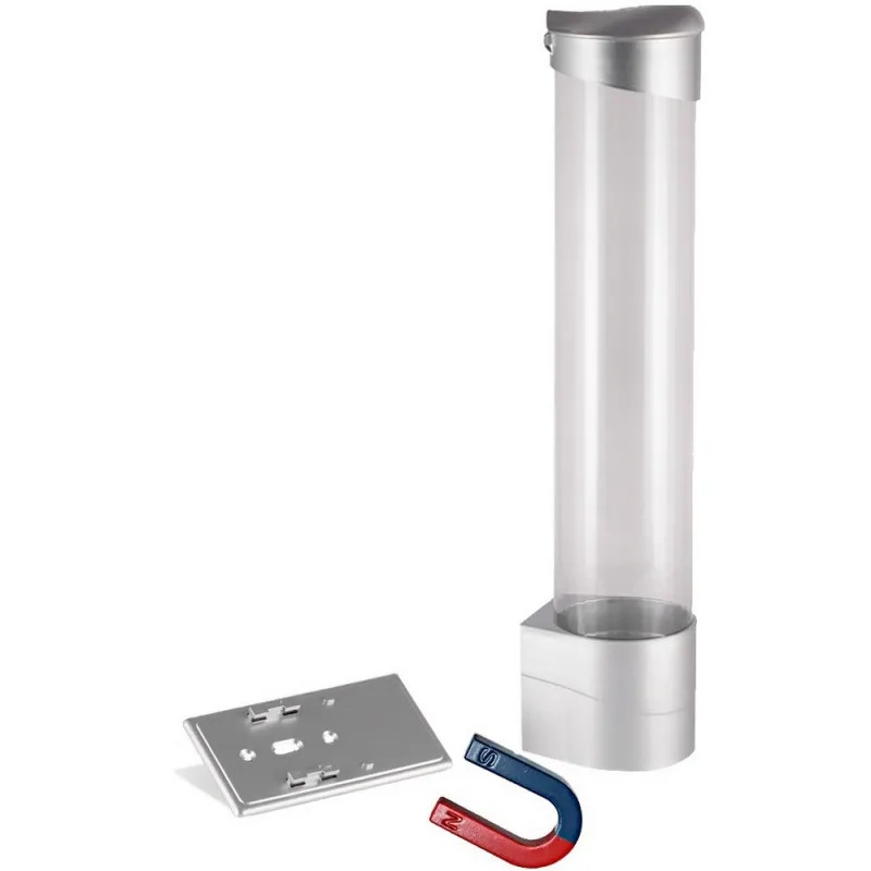 Держатель для стаканов магнитный серебряный