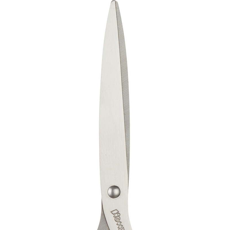 Ножницы КОМУС 210 мм с пластик. эллиптическими ручками, цвет черный