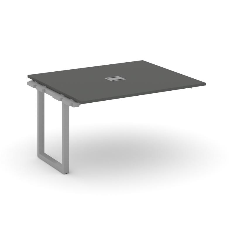 Style Project Проходной наб. элем. перег. стола SN-59O.NSPRG-034 Антрацит/Металл Серый 1580*1180*750