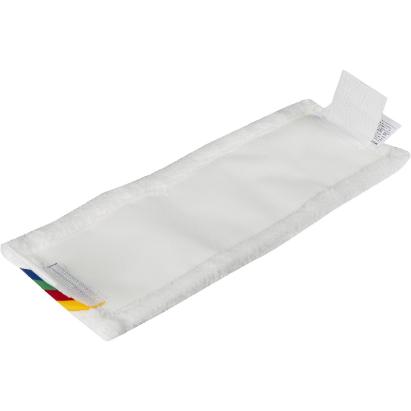 Насадка МОП плоский, 40х13 см, микрофибра, т-образное ухо, белый MF2139