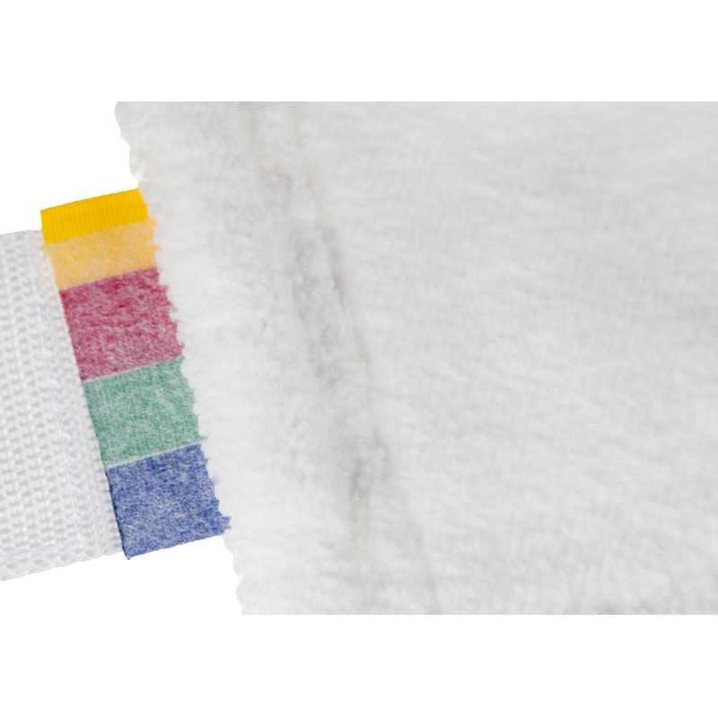 Насадка МОП плоский, 40х13 см, микрофибра, т-образное ухо, белый MF2139