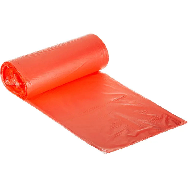 Мешки для мусора ПНД 35л 8мкм 30шт/рул красный 48х58см Luscan_СПБ