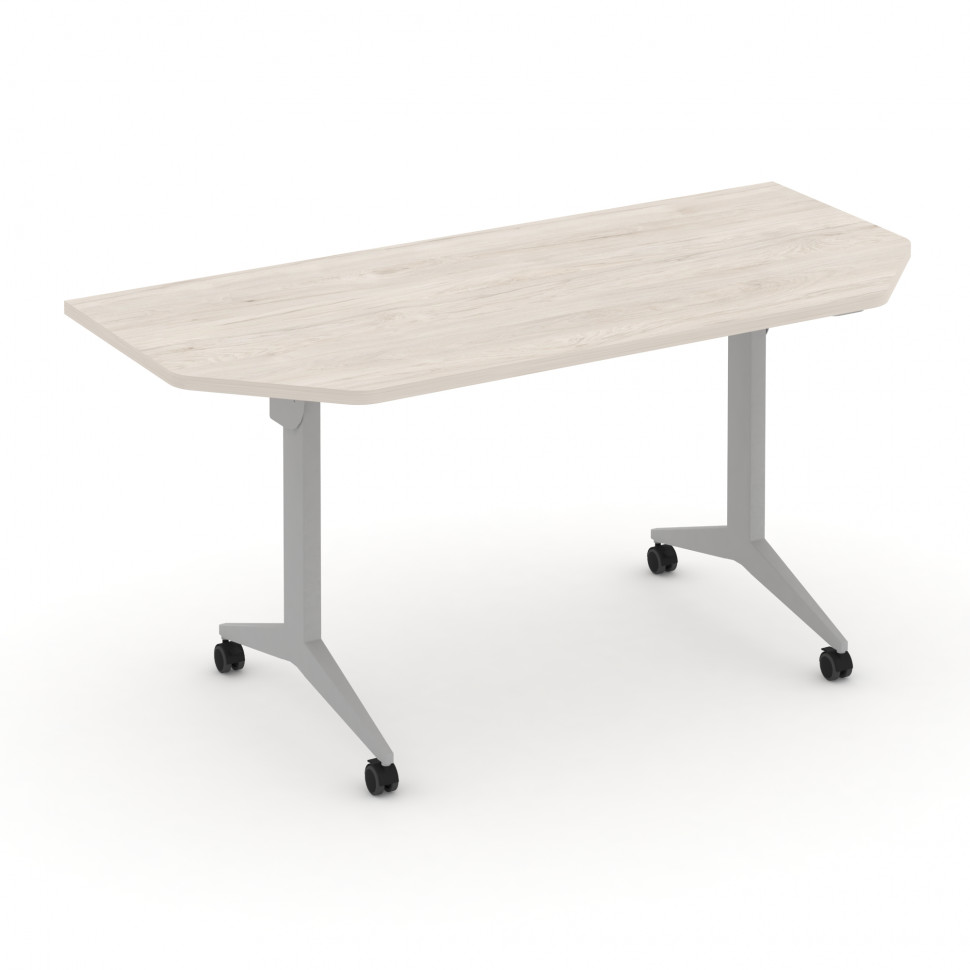 X-Pull Стол складной мобильный X.M-7.T2 Денвер Светлый/Металл Серый 1580*720*753