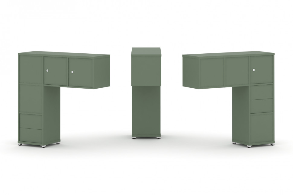 Concept Надставка низкая CN.DNN-005 Кобо/Металл Белый 1099*365*1130 Concept Надставка низкая CN.DNN-005 Кобо/Металл Белый 1099*365*1130