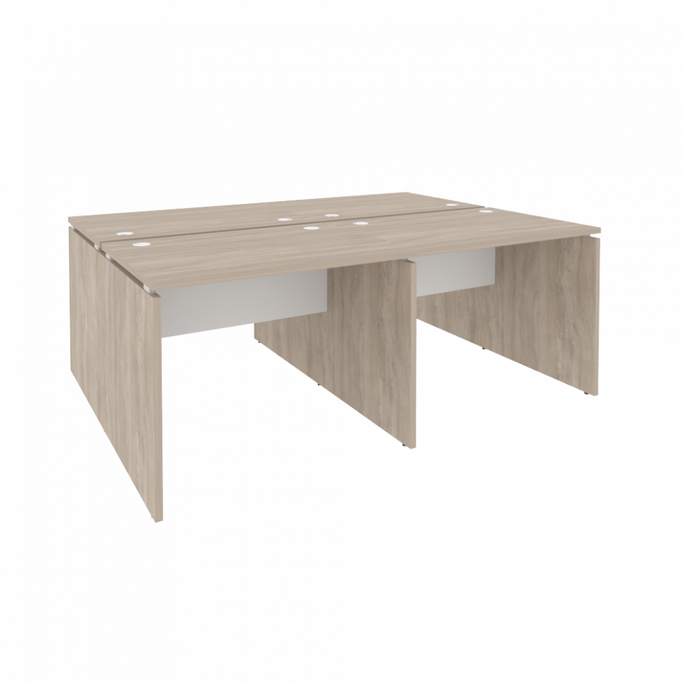 Onix Рабочая станция O.D.RS-4.1.7 Дуб Аттик/Белый Бриллиант 1960*1475*750