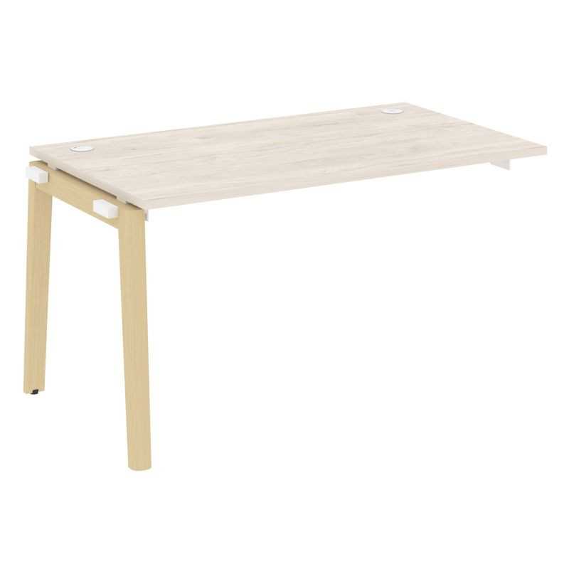 Onix Wood Наборный эл. раб. станции OW.1.NRS-3.8 Денвер Светлый/Дуб Светлый/Металл Белый 1380*800*75