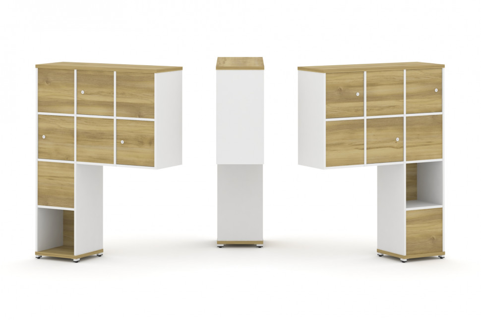 Concept Надставка высокая CN.DNV-002 Дуб Винченцо/Белый Бриллиант/Металл Белый 1099*350*1486 Concept Надставка высокая CN.DNV-002 Дуб Винченцо/Белый Бриллиант/Металл Белый 1099*350*1486