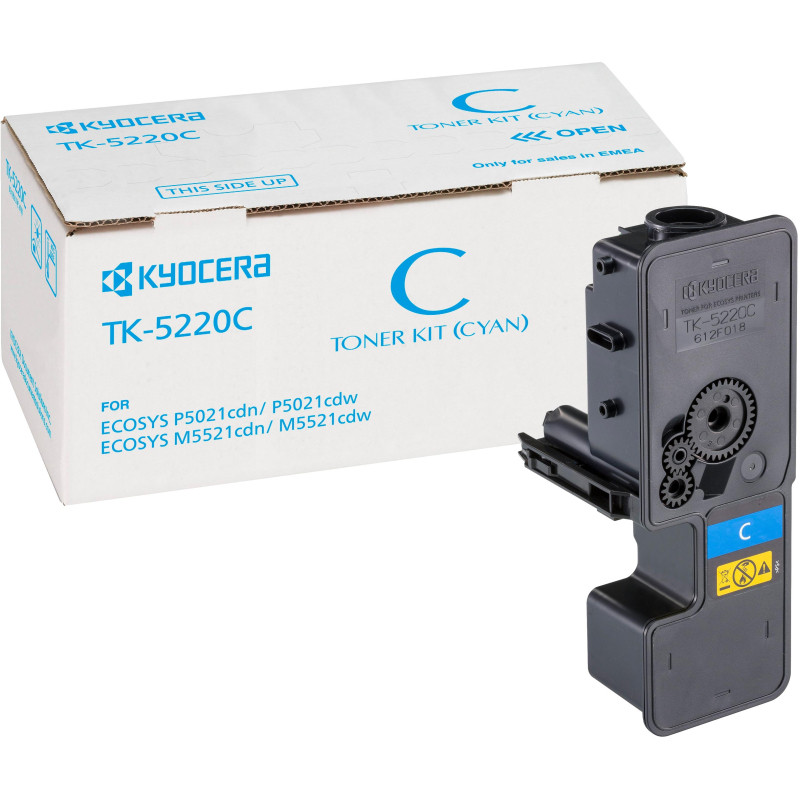 Тонер-картридж Kyocera TK-5220C гол. для ECOSYS M5521