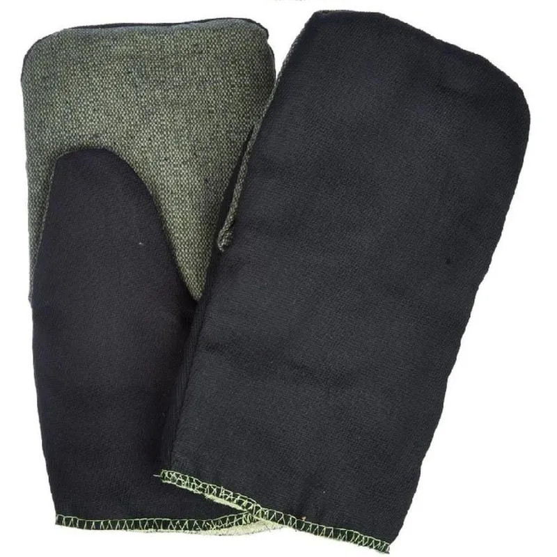 Рукавицы хб утепленные с брезент. наладонником  5пар/уп цвет вассортименте