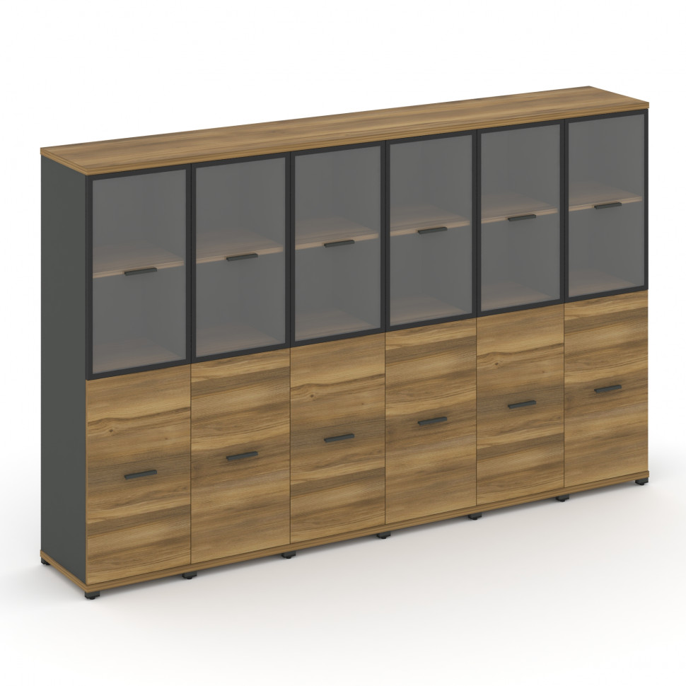 Concept Шкаф 6 узких секций, 4 ниши CN.STU-462 RPB A Сандал Янтарный/Антрацит/Металл Антрацит/Прозра Concept Шкаф 6 узких секций, 4 ниши CN.STU-462 RPB A Сандал Янтарный/Антрацит/Металл Антрацит/Прозра