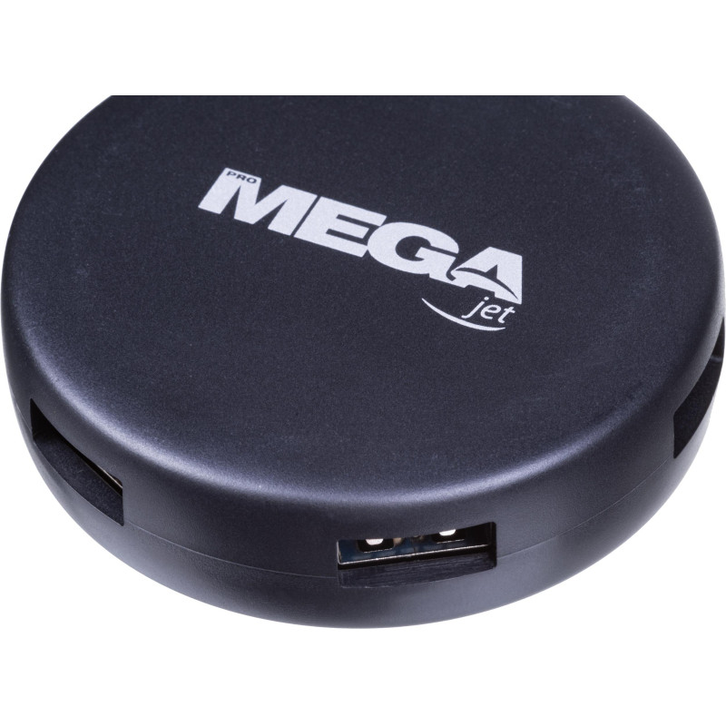 Разветвитель USB ProMega Jet HS004 USB 3.0x4/черный