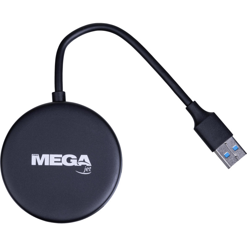 Разветвитель USB ProMega Jet HS004 USB 3.0x4/черный