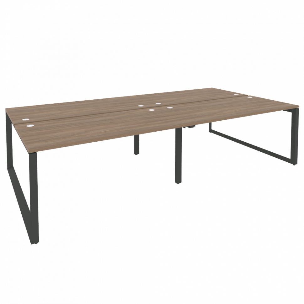 Onix Рабочая станция на О-образном м/к O.MO-D.RS-4.4.8 Дуб Аризона/Металл Антрацит 3160*1635*750 Onix Рабочая станция на О-образном м/к O.MO-D.RS-4.4.8 Дуб Аризона/Металл Антрацит 3160*1635*750