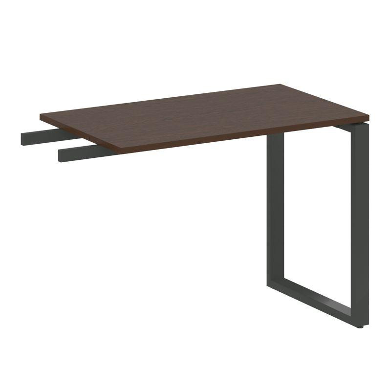 Metal System Приставной элемент на О-образном м/к БО.ПР-3 Венге Цаво/Металл Антрацит 1000*600*750