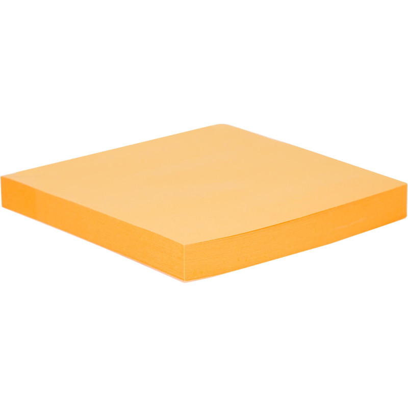 Стикеры Attache Selection Extra с клеев. краем 76х76, неон, оранж. 100л