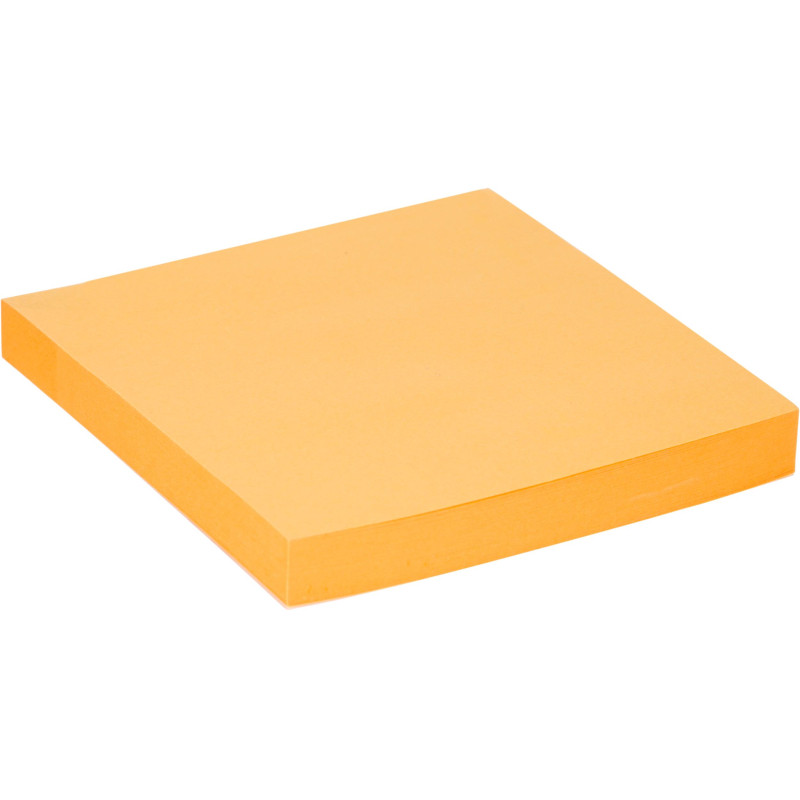 Стикеры Attache Selection Extra с клеев. краем 76х76, неон, оранж. 100л