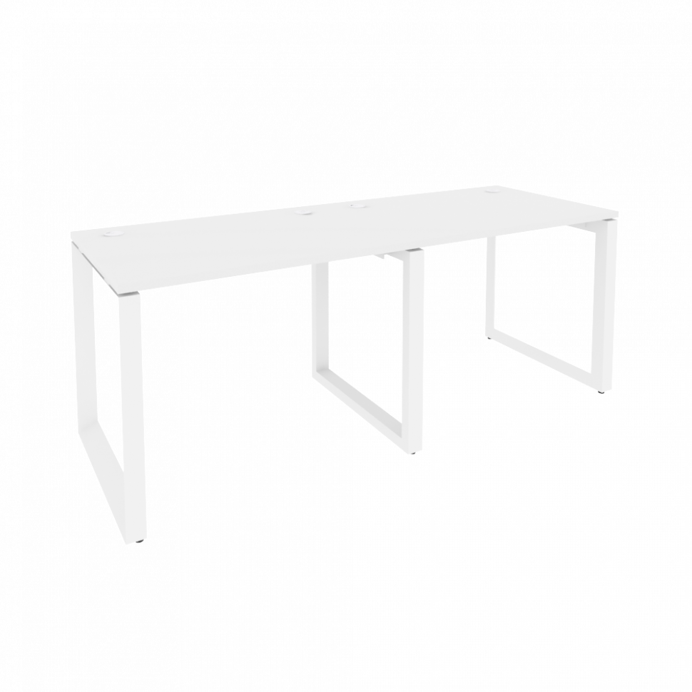 Onix Рабочая станция на О-образном м/к O.MO-RS-2.1.7 Белый Бриллиант/Металл Белый 1960*720*750 Onix Рабочая станция на О-образном м/к O.MO-RS-2.1.7 Белый Бриллиант/Металл Белый 1960*720*750