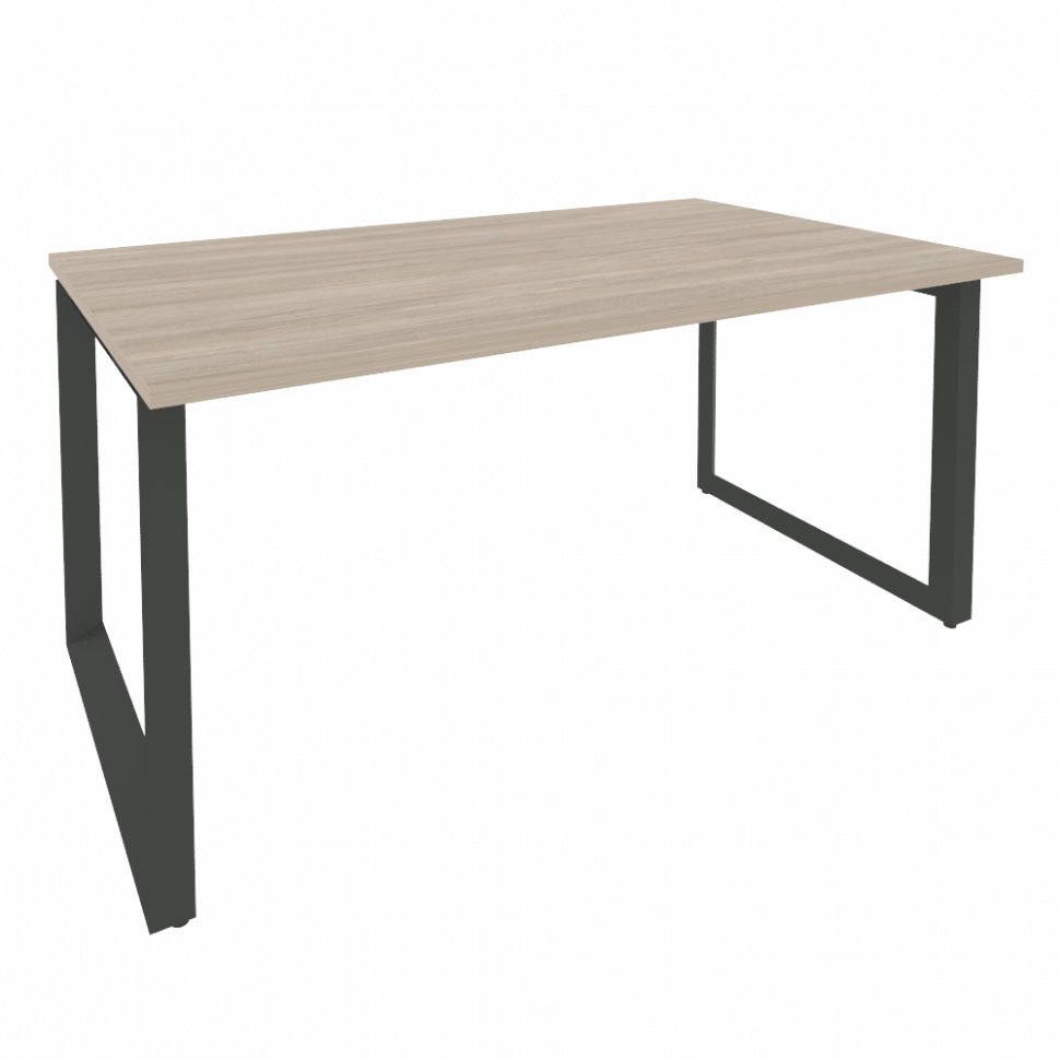 Onix Стол переговорный O.MO-PRG-1.4 Дуб Аттик/Металл Антрацит 1580*980*750 Onix Стол переговорный O.MO-PRG-1.4 Дуб Аттик/Металл Антрацит 1580*980*750