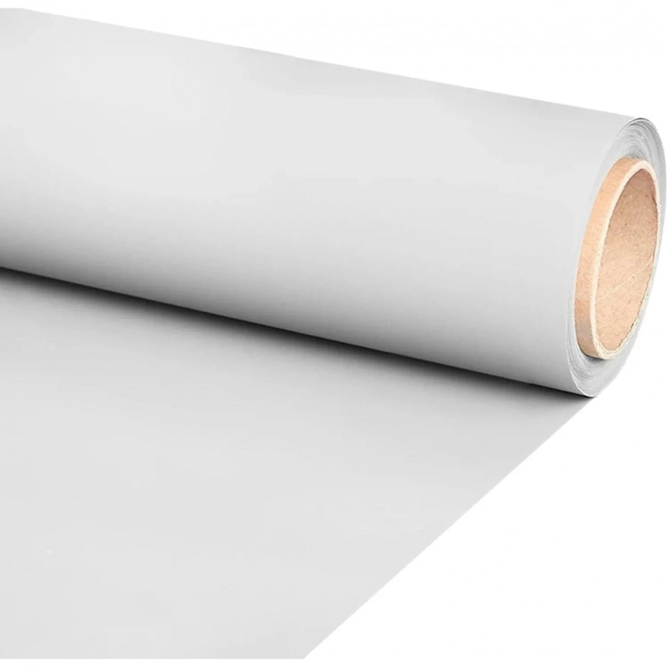 Фон бумажный Raylab 017 Light Grey Светло-серый 2.72x11 м Фон бумажный Raylab 017 Light Grey Светло-серый 2.72x11 м