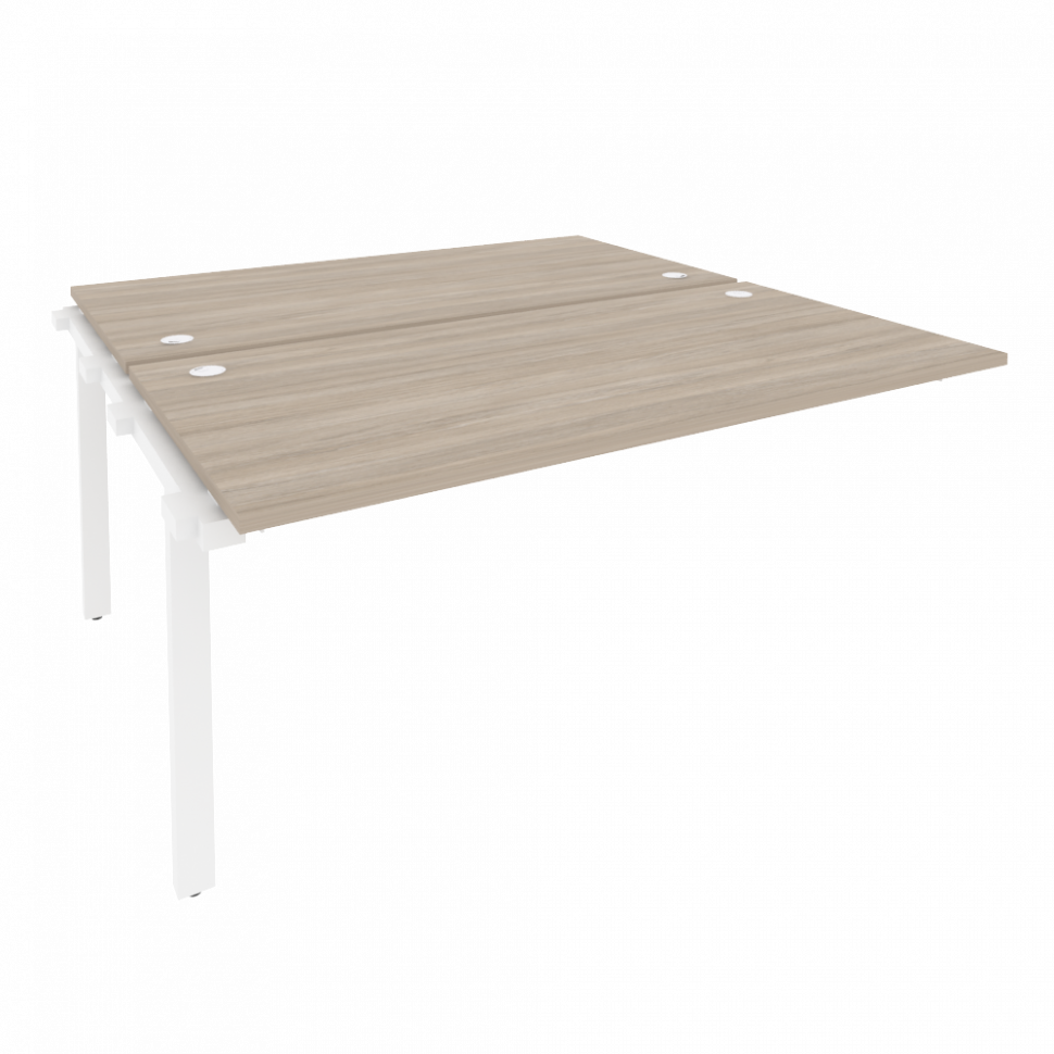 Onix Наборный элемент рабочей станции на м/к O.M-2.NRS-4.8 Дуб Аттик/Металл Белый 1580*1635*750 Onix Наборный элемент рабочей станции на м/к O.M-2.NRS-4.8 Дуб Аттик/Металл Белый 1580*1635*750