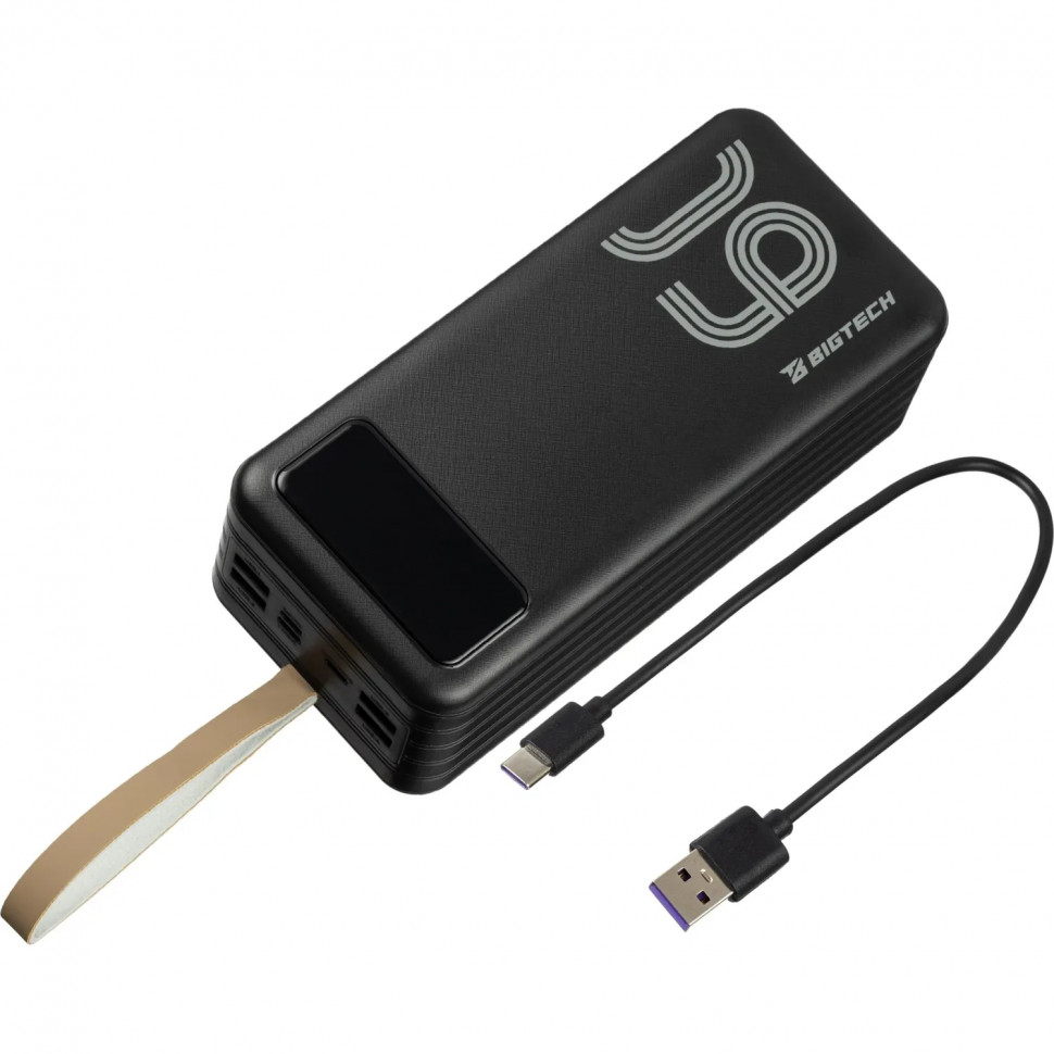 Внешний аккумулятор BigTech (BT-PB-60-BL-12) 60000 mAh черный