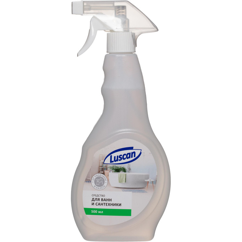 Средство для сантехники и чистки ванн Luscan жидкость 500 мл триггер