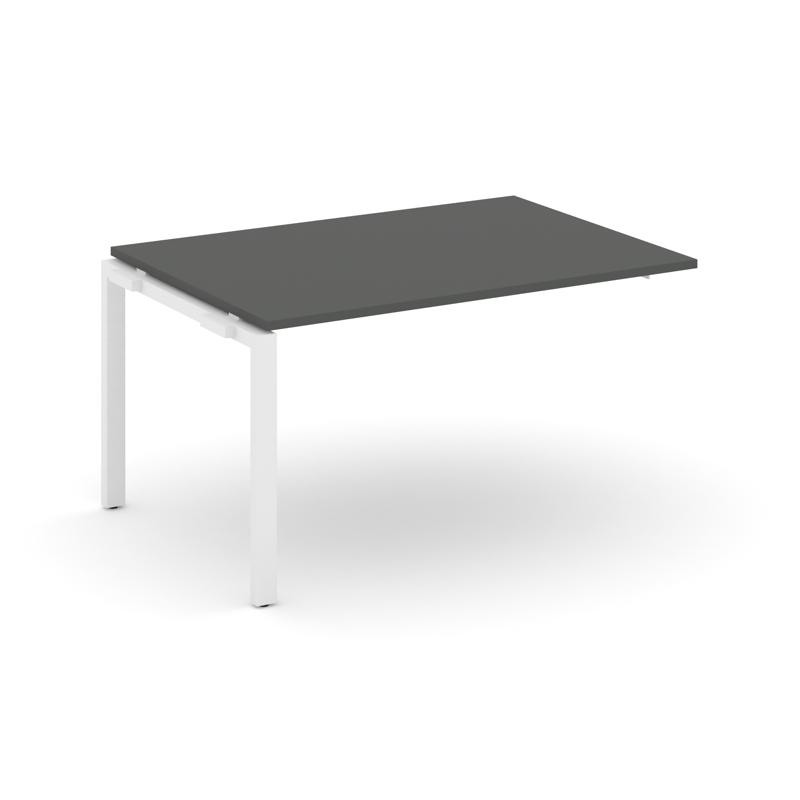 Style Project Проходной наб. элем. перег. стола SN-59P.NSPRG-003.3 Антрацит/Металл Белый 1380*980*75