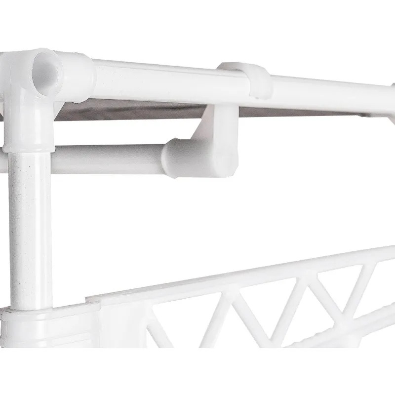 Вешалка LS_гардеробная напольная Helex Home W-04-1, белая