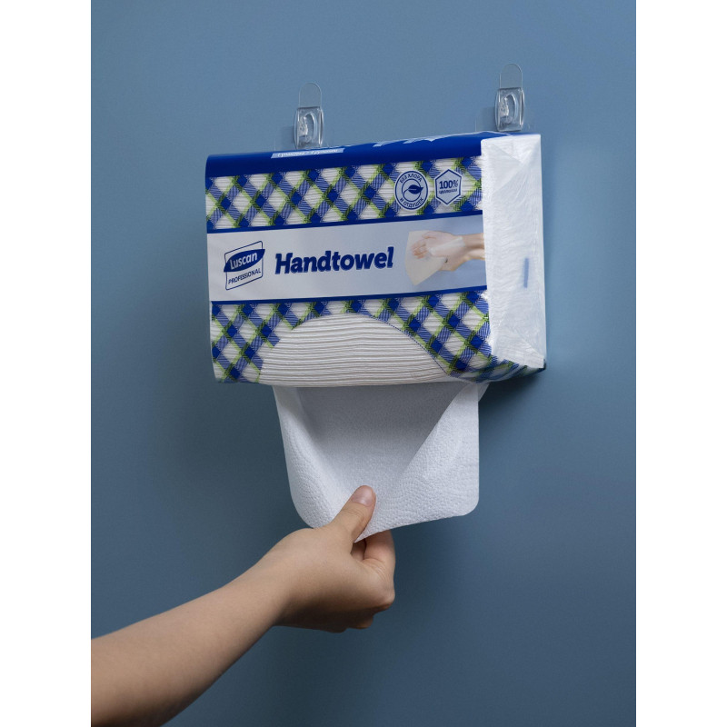 Полотенца бумажные д/дисп. Luscan Professional Zслож2слбелцел200л