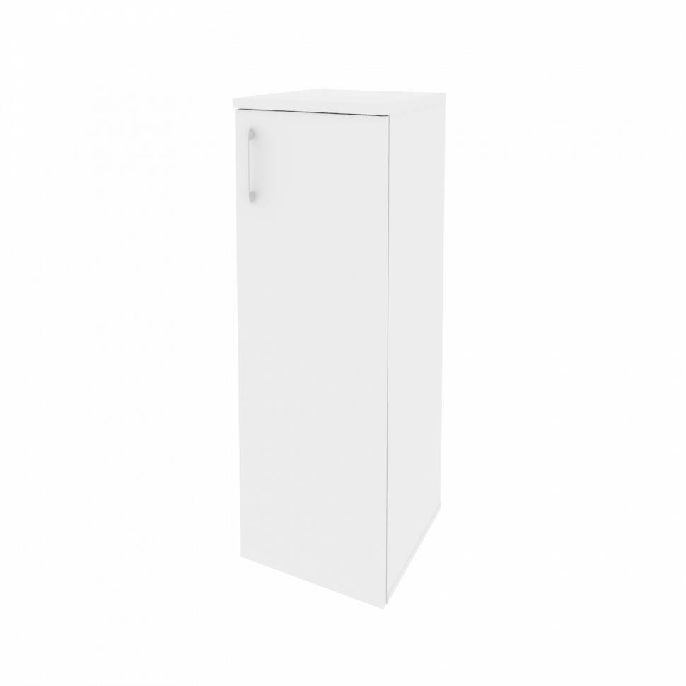 Onix Шкаф средний узкий правый O.SU-2.3 (R) Белый Бриллиант 400*420*1207
