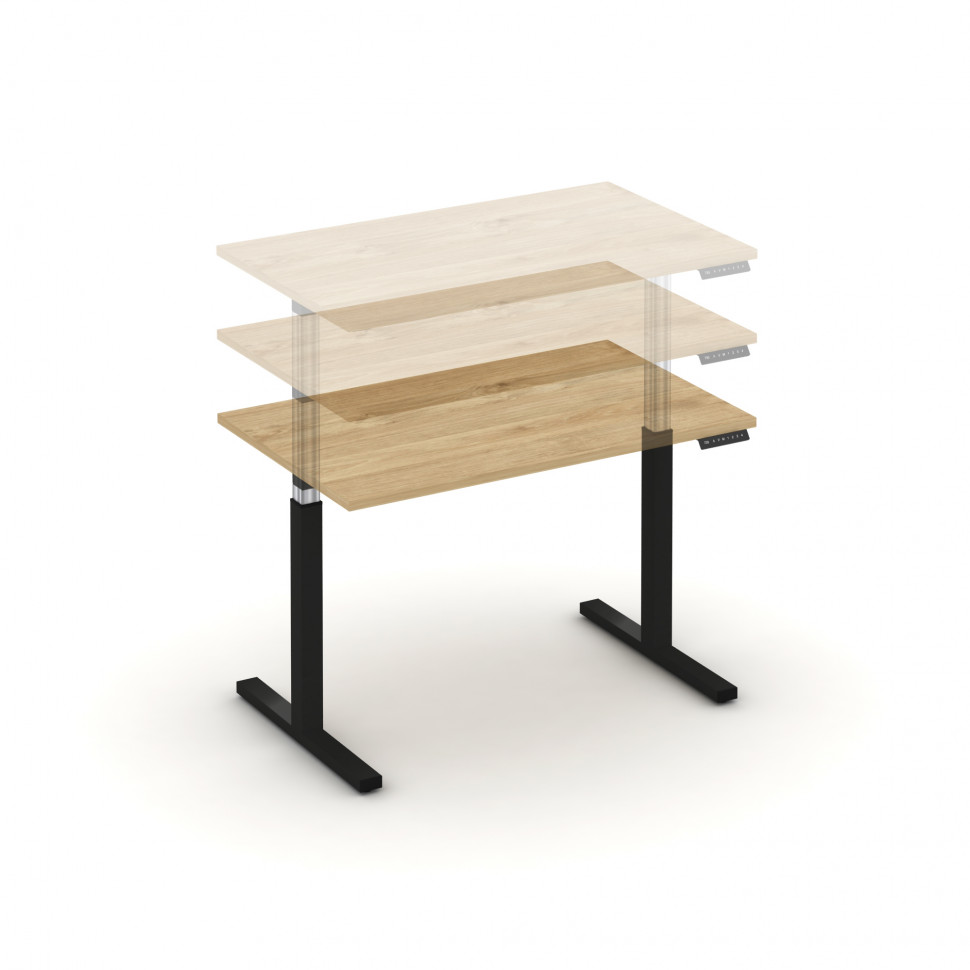 Move up Стол электроподъемный MV.SE-2.7 Тиквуд Светлый/Металл Антрацит 1180*720*720-1190 Move up Стол электроподъемный MV.SE-2.7 Тиквуд Светлый/Металл Антрацит 1180*720*720-1190