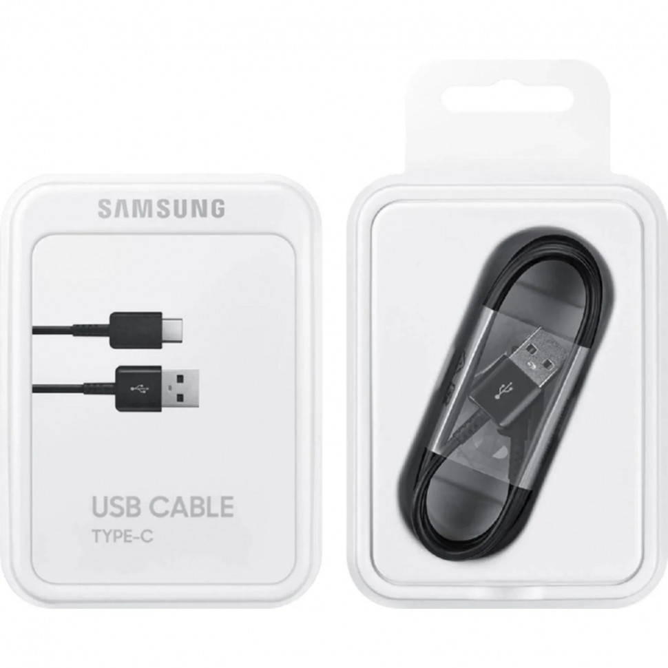 Кабель Samsung (EP-DG930IBRGRU) USB-C - USB 2.0, 1,5м, 2А, черный