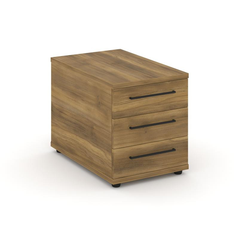 Rift Тумба опорная/приставная RF.TOP-001 Сандал Янтарный/Черный Ручки 600*450*523