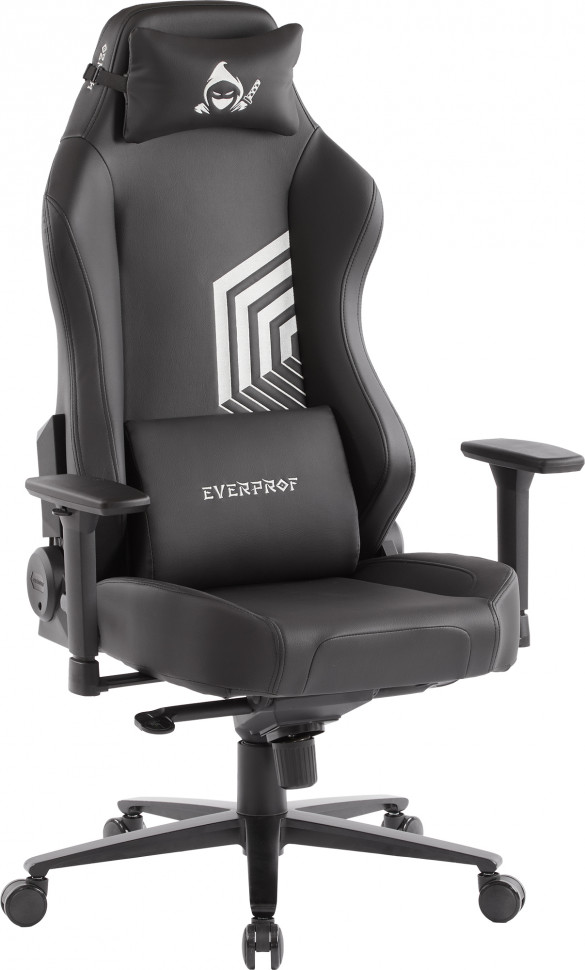 Геймерское кресло Everprof Hanzo (Ханзо) Экокожа Черный