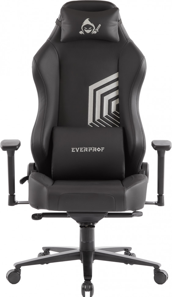 Геймерское кресло Everprof Hanzo (Ханзо) Экокожа Черный