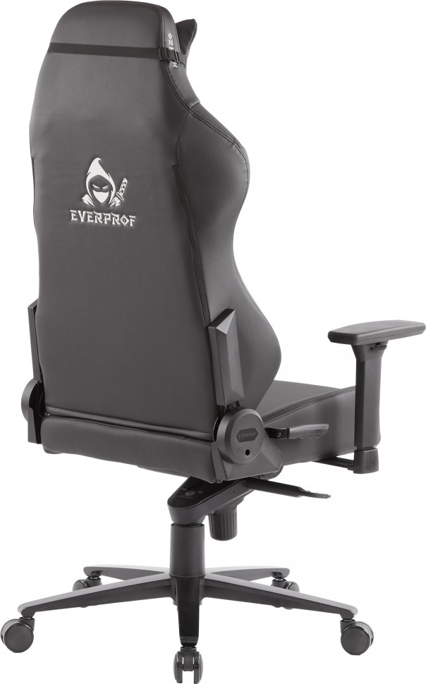 Геймерское кресло Everprof Hanzo (Ханзо) Экокожа Черный