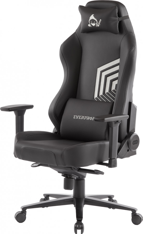 Геймерское кресло Everprof Hanzo (Ханзо) Экокожа Черный