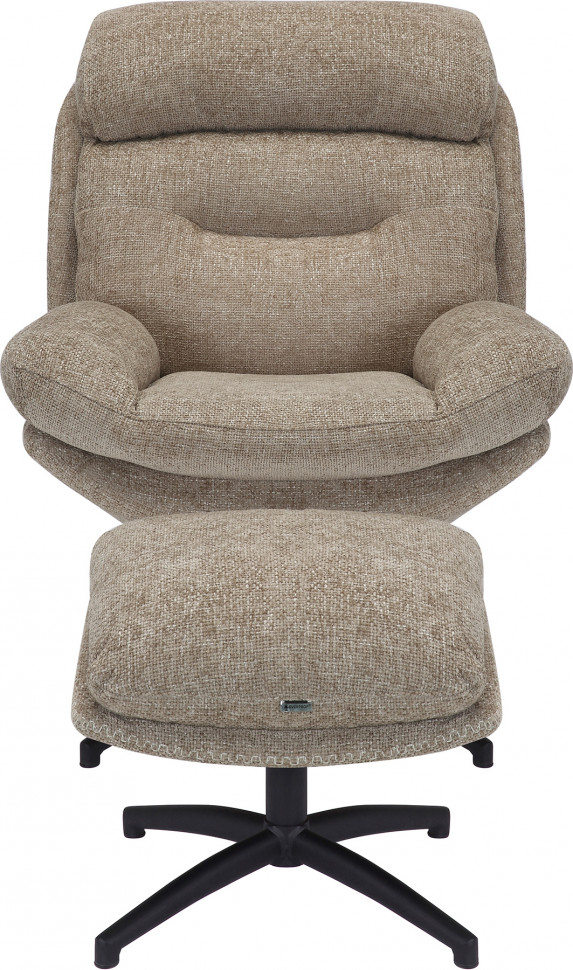 Кресло мягкое Everprof Kiwi (Киви) Ткань Бежевый