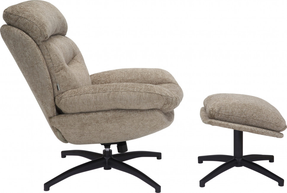 Кресло мягкое Everprof Kiwi (Киви) Ткань Бежевый