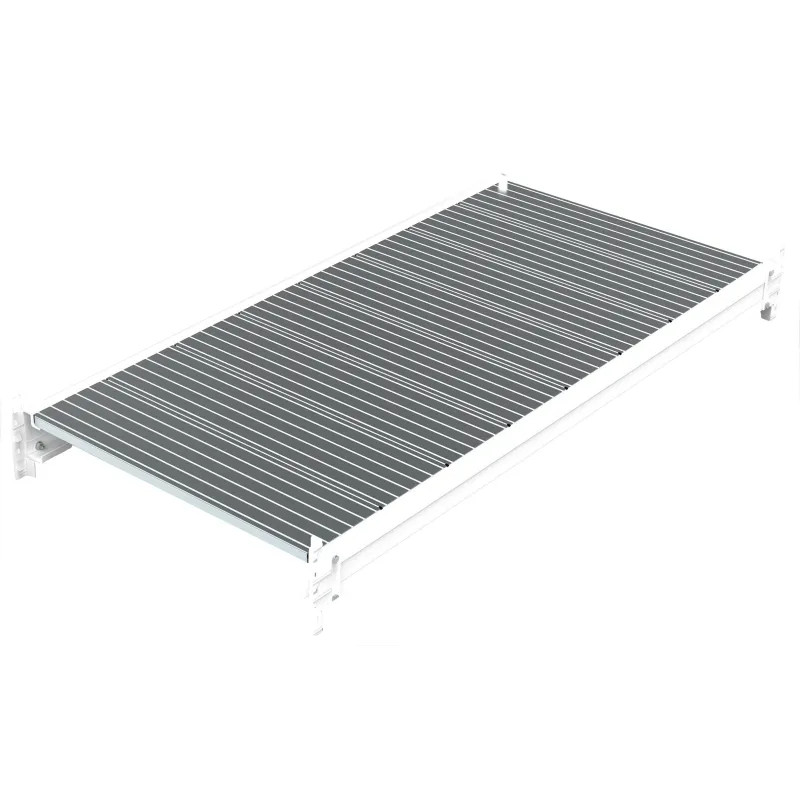 Стеллаж металлический SK6_MZ_SGR-V-15104-2,5 4 яруса 1500х1000, Выс.2500