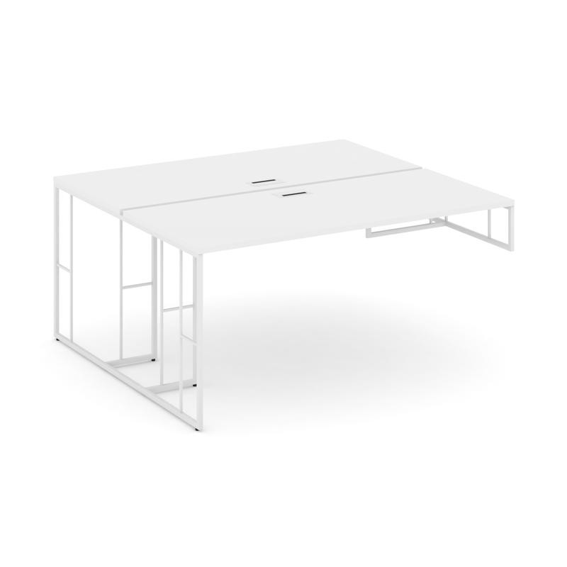 Rift Рабочая станция для опорной тумбы RF.DRSOT-003 Белый Бриллиант/Металл Белый 1380*1232*750