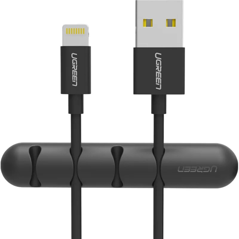 Органайзер UGREEN LP114 для кабелей. цвет черный (50320)