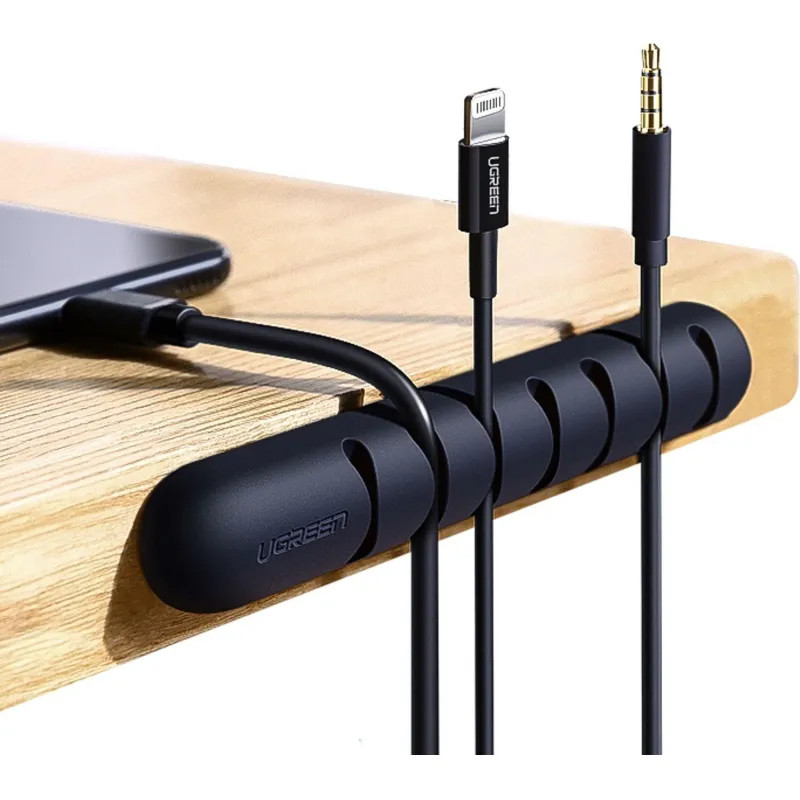 Органайзер UGREEN LP114 для кабелей. цвет черный (50320)