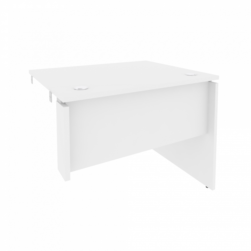 Onix Стол-приставка правый к опорным элементам O.SPR-1.8 (R) Белый Бриллиант 980*800*750