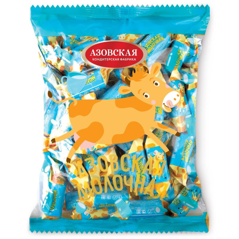 Конфеты Азовская КФ Азовская молочная, 1кг